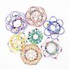 Mandala Flower Basket Toy Flexible Iron Basket Creative Handmade Magic Loop Wire Fidget Sensory Toy For Kid Christmas Party Gift