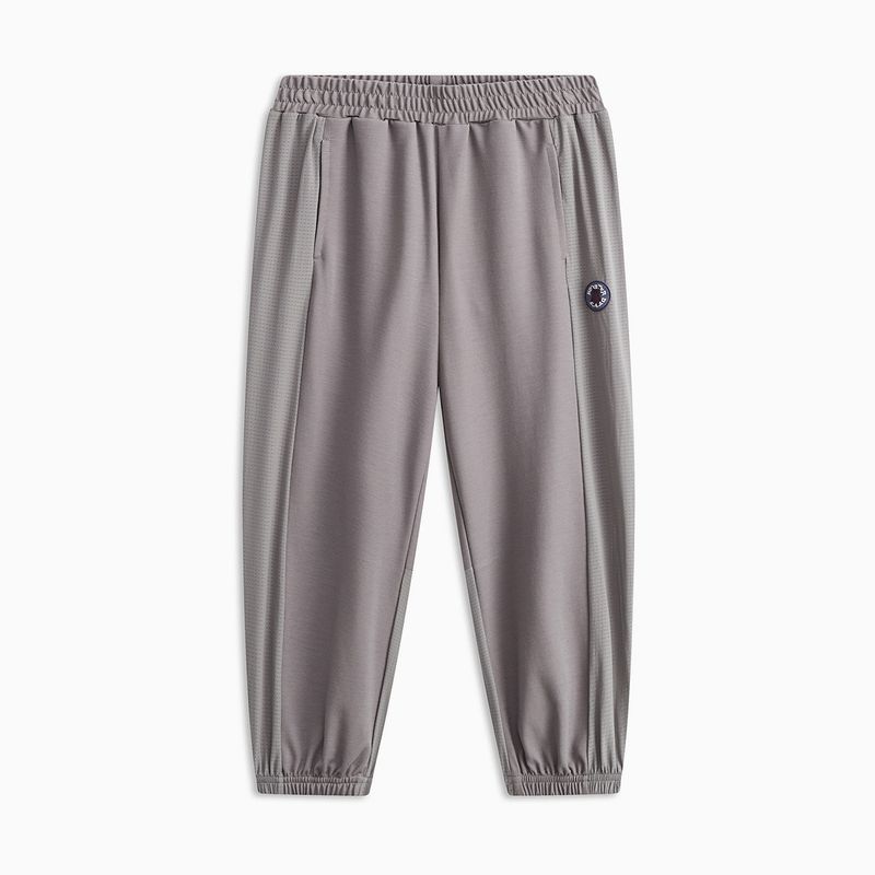 Cooling Effect Mqd Children s Clothing Boys  Anti-Mosquito Pants Summer Lightweight Casual Pants Children s Knitted Sports Pants Long Pants Medium Gray 160
