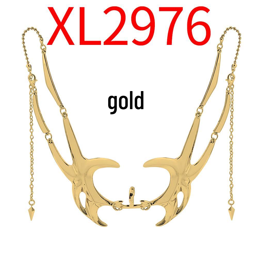 Europäischer & Amerikanischer Modeschmuck aus Legierung: Nase, Kinn, Gesicht Halskette - Nicht verblassendes Partygeschenk.