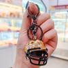 Portachiavi Casco da Rugby Stile Americano Giocattolo in Miniatura