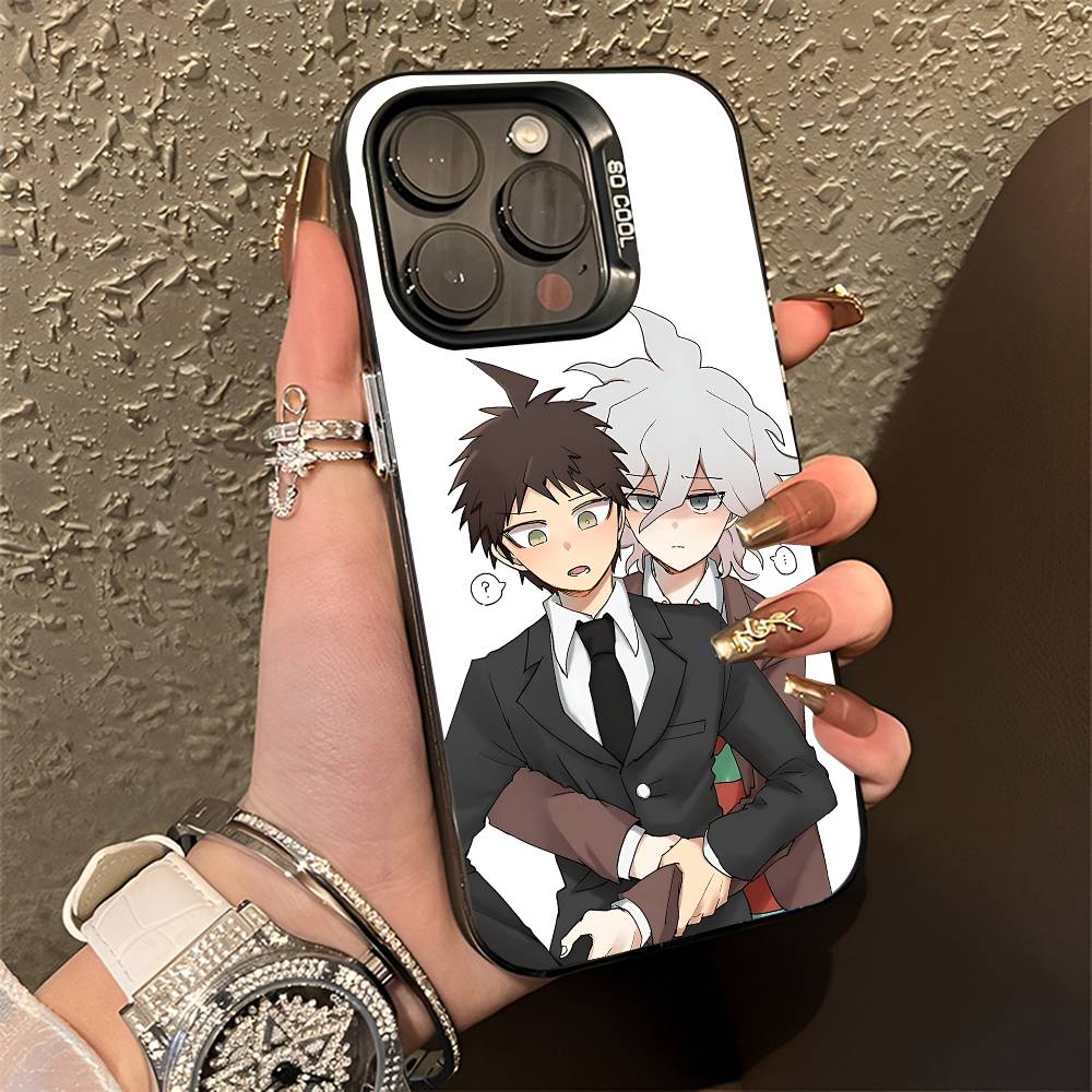 Nagito Hajime Komahina Phone Case For iPhone 15,16,12,14,13,17,11,E,Pro,Max,Plus,Air,Mini Black TPU Cover