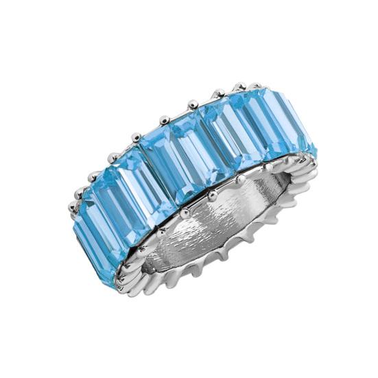 Γυναικείο Δαχτυλίδι Λαμπερό Στρας Χρωματιστό Ηλεκτρολυτικό Δαχτυλίδι Δακτύλου Κοσμήματα Δώρα