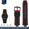 For Casio Series GBD-200 GBD-200-1 GBD-200UU/SM Black Warrior Waterproof Silicone Rubber Watch Strap Sports Watchband Bracelet