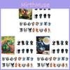 Christmas Advent Calendar With Surprising Gifts And Blue Dragon Acrylic Charm For Festive Parties