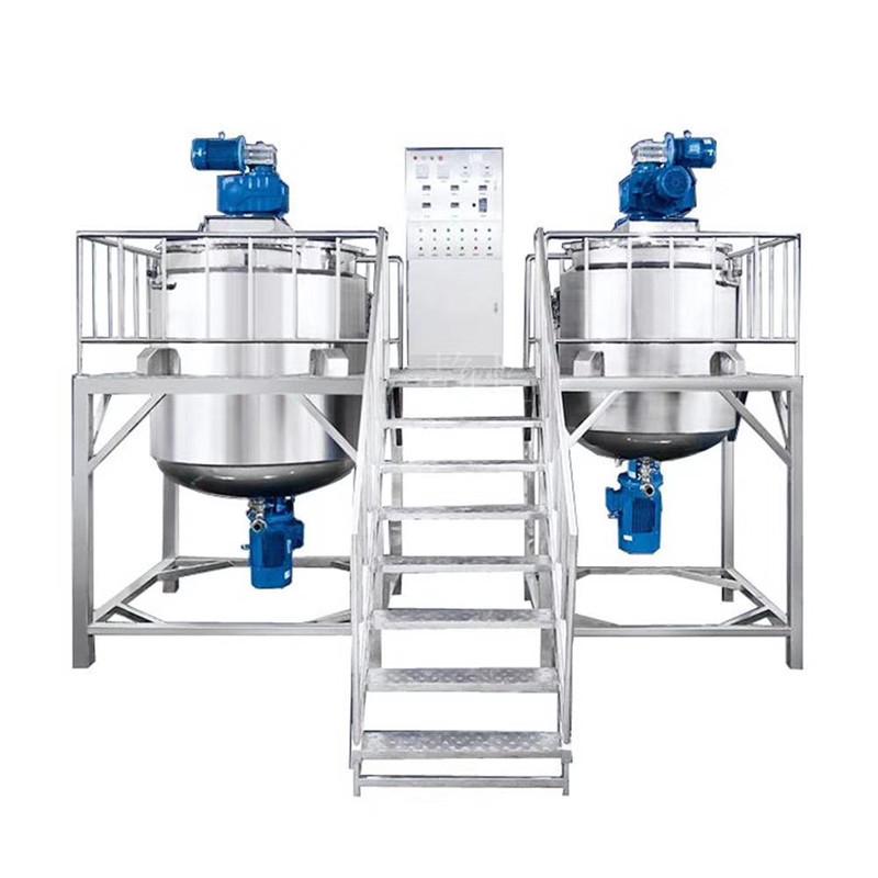 304 Stainless Steel 1000L Liquid Mixing Tank with Heating for Glue and Hot Melt Mixing