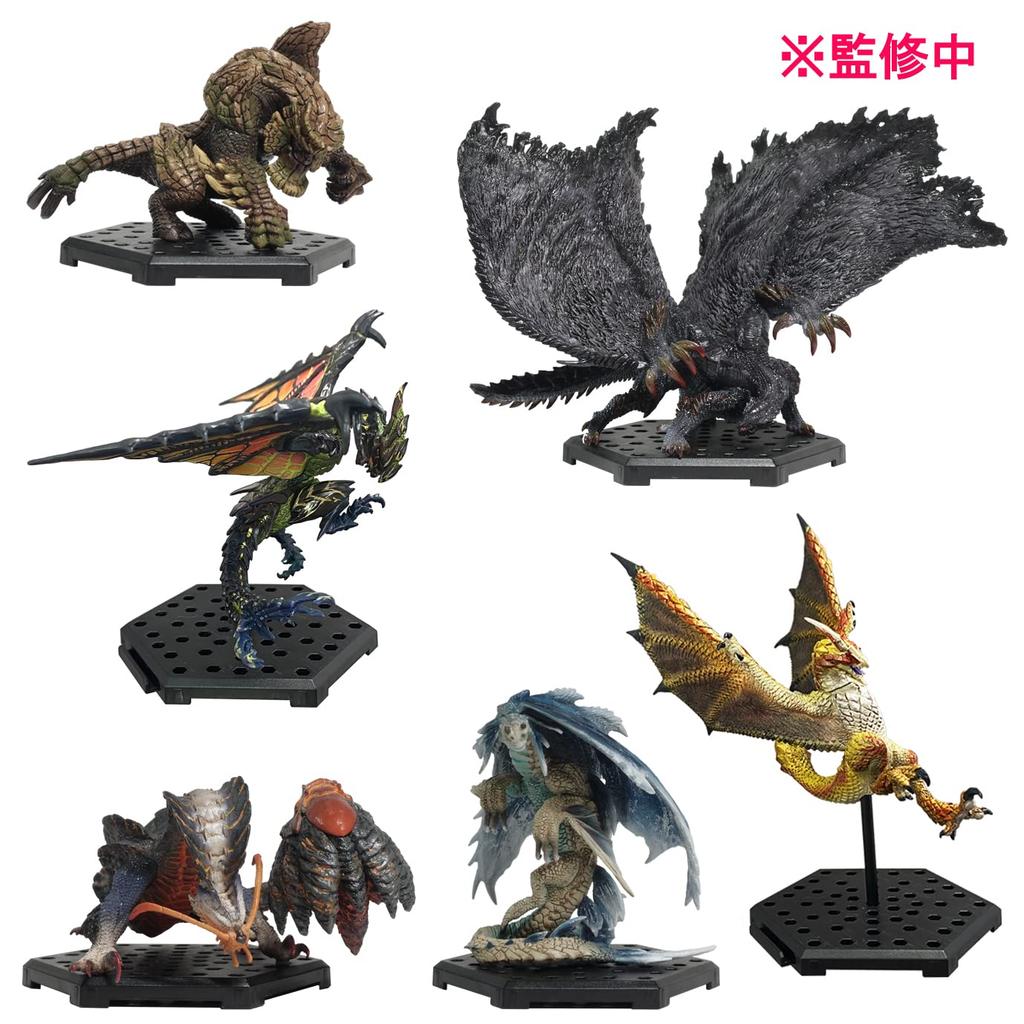 Capcom Figure Builder Monster Hunter Standard Model Plus Vol. 23 Boxed Product, 6 Types, 6 Figures + Bonus Parts, PVC ABS