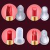 4 Cavities Simple Design Diy Makeup Cosmetics Lipstick Mould Silicone Lipstick Mold Making Tool