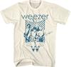 Weezer Band Cotton T Shirt Vintage Unisex Unisex Hip Hop Tee Fashion Short Sleeve Tshirt Oversized Unisex T-shirts Streetwear Tops Clothing