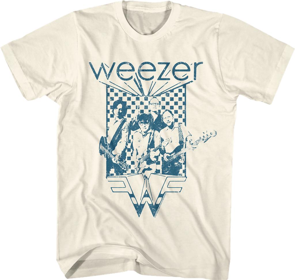 Weezer Band Cotton T Shirt Vintage Unisex Unisex Hip Hop Tee Fashion Short Sleeve Tshirt Oversized Unisex T-shirts Streetwear Tops Clothing