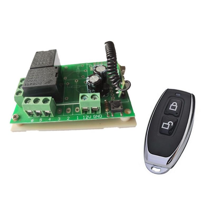 Lifting Frame Wireless Remote Switch: DC Motor Forward/Reverse & Car Tailgate Control, 433 MHz