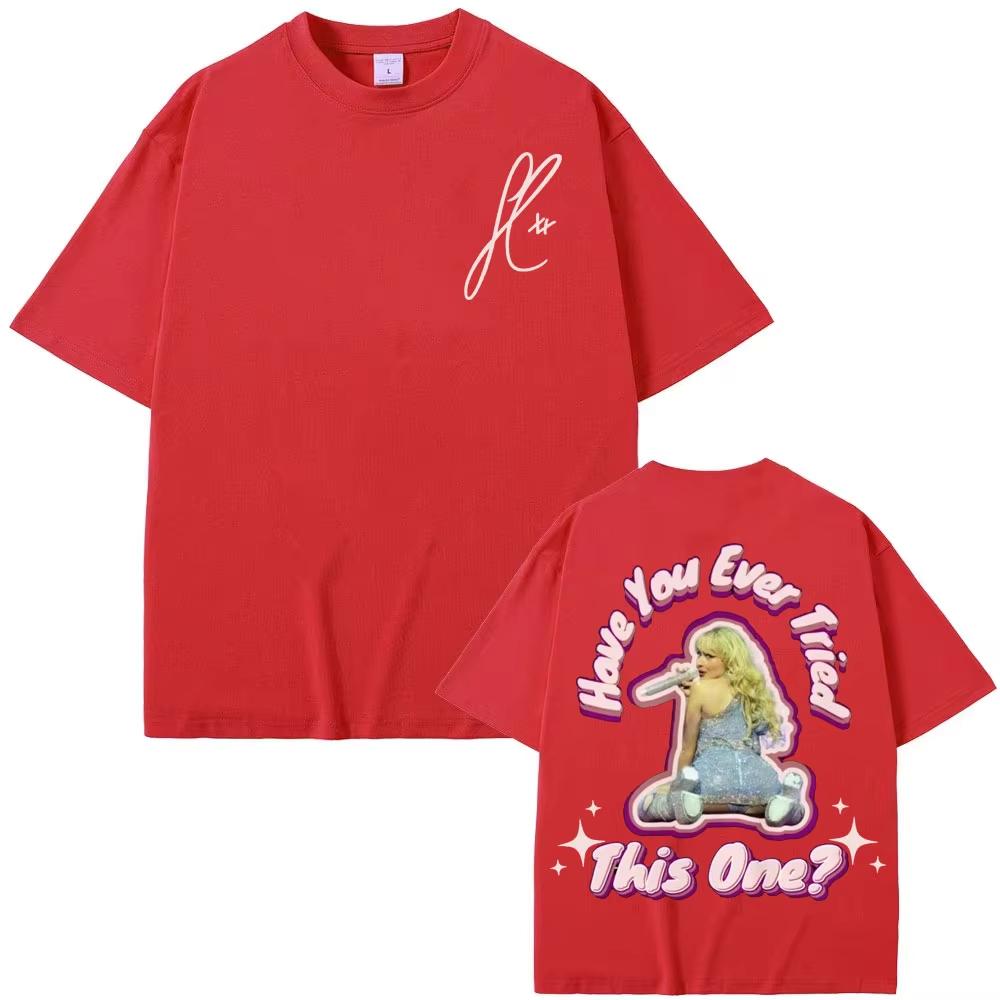 Sabrina Carpenter JunoHave You Ever Tried This One Graphic T Shirts Unisex Womens Clothing Fashion Aesthetic High Quality Tshirt