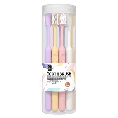 Mique Soft Bristle Toothbrush (10-Pack)