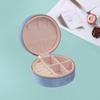 New portable velvet jewelry box, travel jewelry ring necklace, earrings, earrings, jewelry storage box wholesale