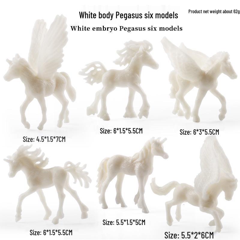 Children’s Mythical Creature Model: Unicorn Pegasus Dragon Toy