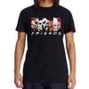 Men's High Quality T-shirt 100% Cotton T-shirt Funny Friends Print T Shirt Loose Summer Cool O-neck Men T-shirt Casual Tops
