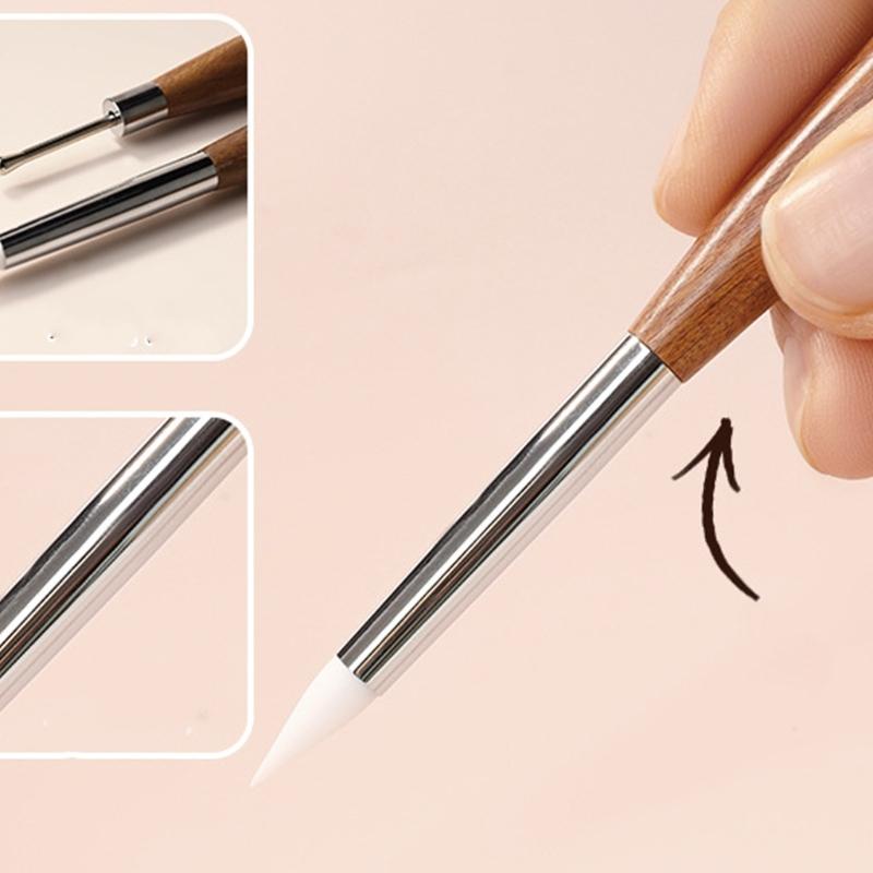 Professional Gel Polish Dotting Tip Nail Tool For Detailed Carving And Smooth Gel Application In Manicure