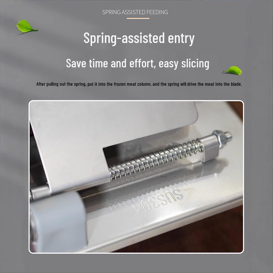 Multifunctional 430 Stainless Steel Slicer for Beef and Mutton Hot Pot