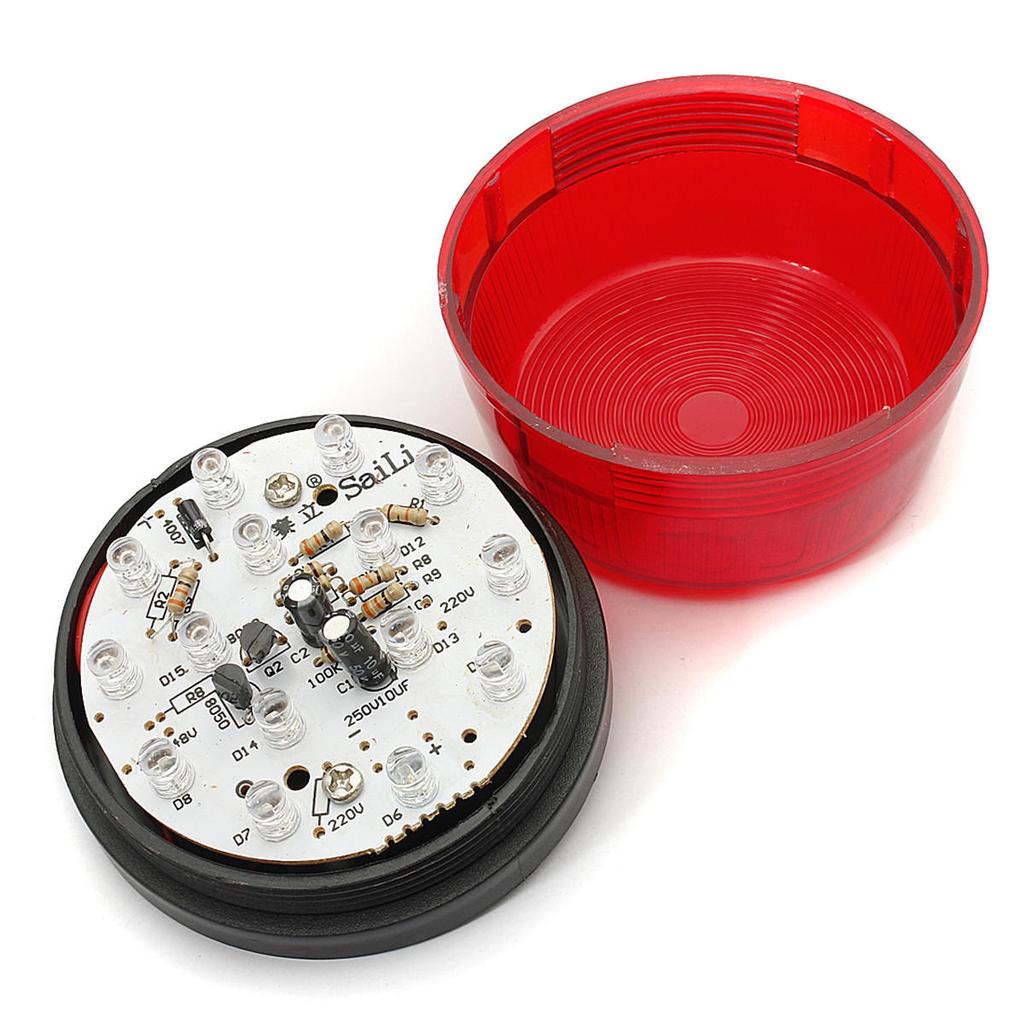 High Quality Waterproof 12V 120mA Safely Security Alarm Strobe Signal Safety Warning Blue Red Orange