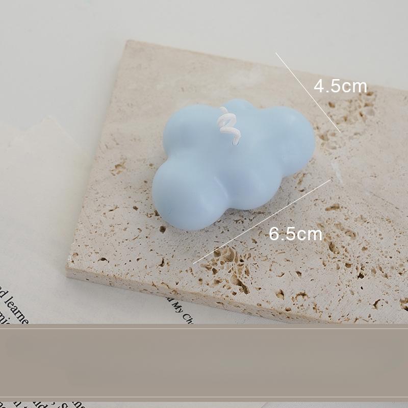 Gift for Wedding Guests Cloud Aromatherapy Candle Ins Room Creative Decoration Gift Cute DIY Handmade Candles Home Decoration
