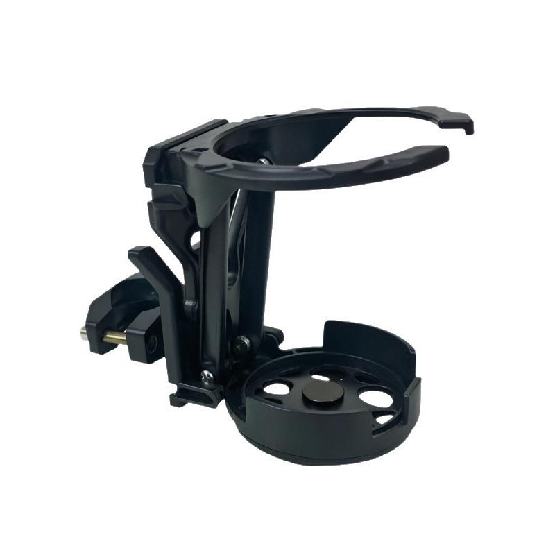 Motorcycle Electric Vehicle Folding Cup Holder With Sturdy Build And Anti Slip Design Perfect For Daily Riding Road Trips
