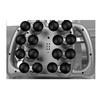 Hot-Selling Multi-Head Deep Tissue Massager with Powerful Motor for Full-Body Relaxation