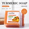 SADOER Bath Essential Oil Handmade Soap Turmeric Cleansing Soap