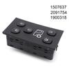High Sensitivity Headlight Adjustment Control Switches For Commercial Vehicles ABS Construction 1507637 2091754 1900318