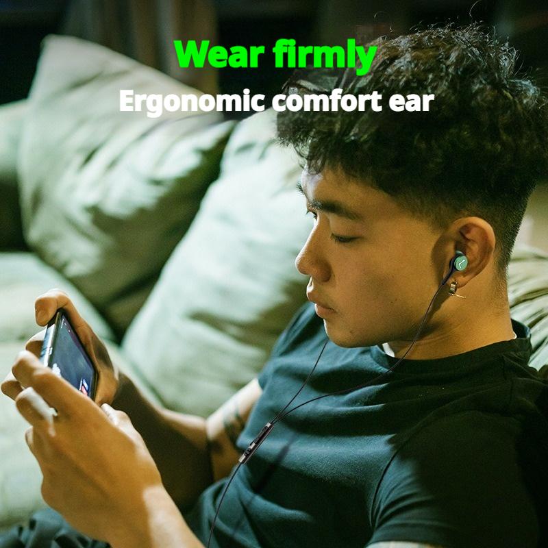 Wired Gaming Magnetic Design Earphones Type C&3.5mm 6D Stereo Sound Headsets In-Ear Headphones For Samsung Handfree With HD Call