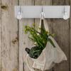 Stainless Steel Adhesive Household Wall Hanging Hook Hanger for Towel Clothes Hat(Straight Hook Three Hooks )