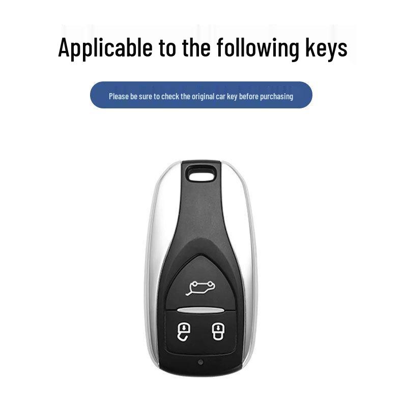 Skyworth EV6 Key Case 2022 for HTI Tianmei ET5, Dayun, Yuehu HT-I, Yuanzhi M1