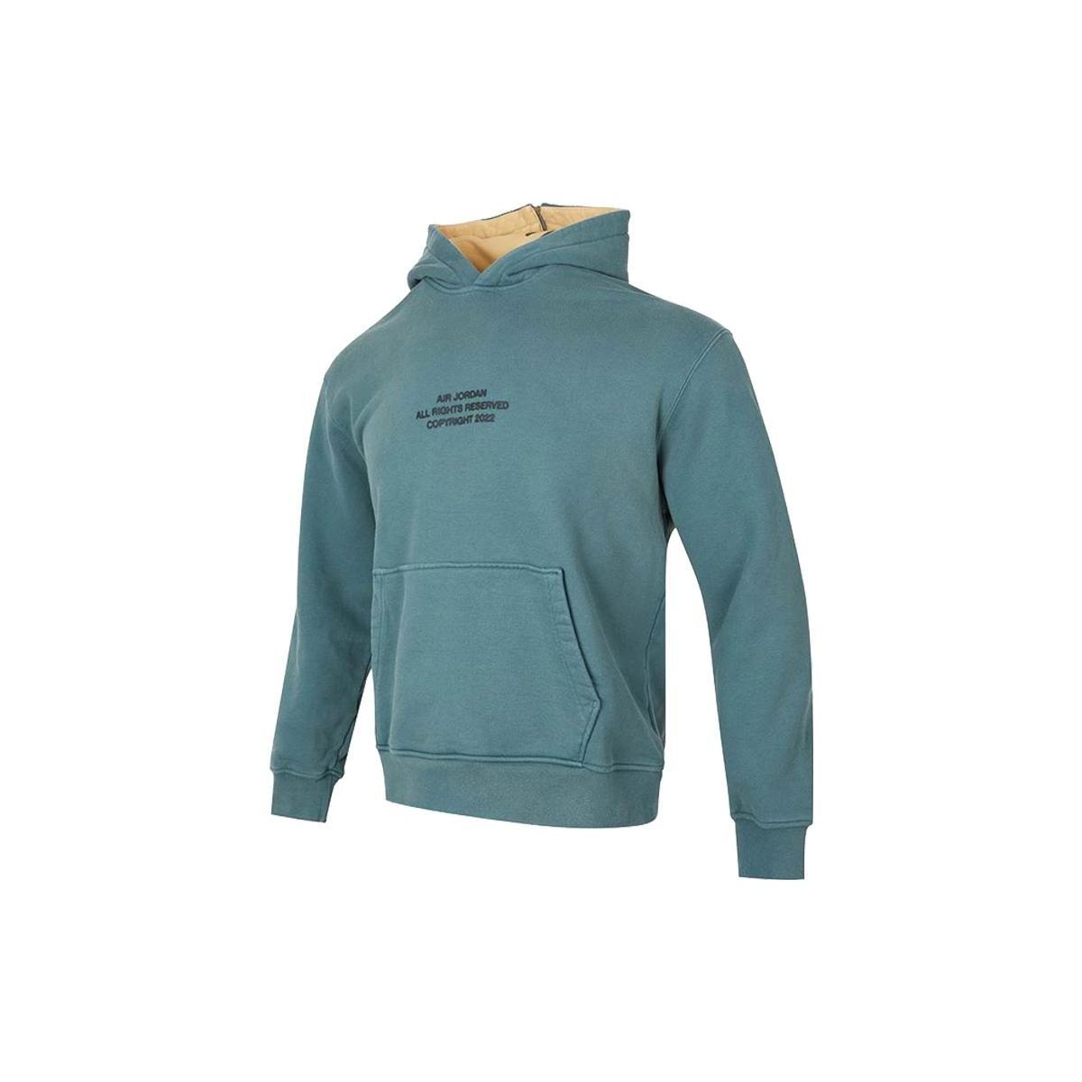 Men s Air Jordan Minimalistic Alphabet Printing Pullover Blue DQ7545-384 M