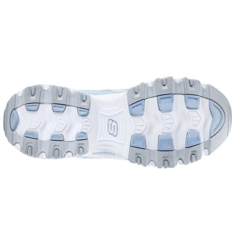 (WMNS) Skechers D Lites low running Shoes GS BlueWhite 'Blue White' Women's 11930-LBLW