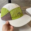 Waterproof nylon baseball cap, featuring classic embroidery patterns and color block design Perfect for men engaging in cycling