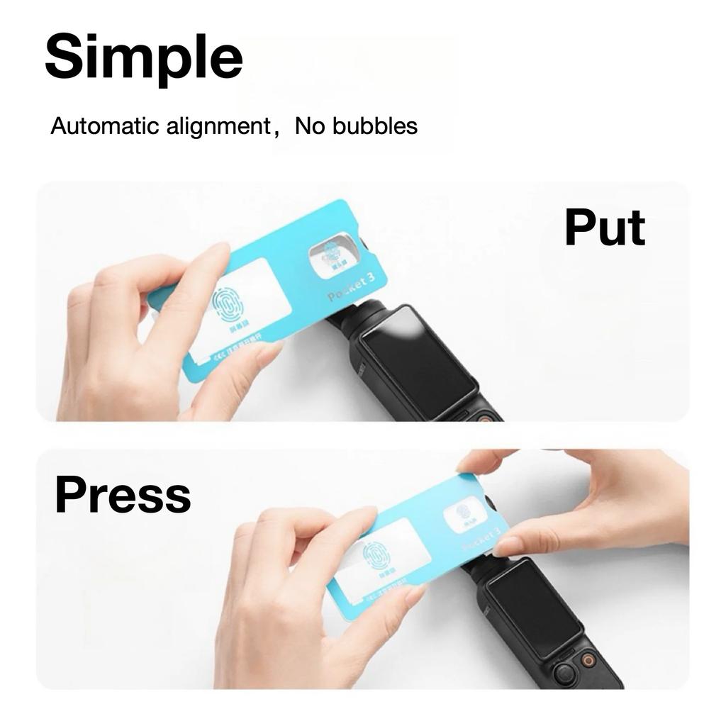 Tempered Glass Flim for DJI OSMO Pocket 3 Screen Protector Anti-Scratch Lens Film Protective Cover for DJI Pocket 3 Accessories