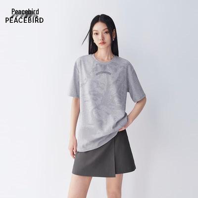 Peacebird Kurzarm-T-Shirt für Pendler