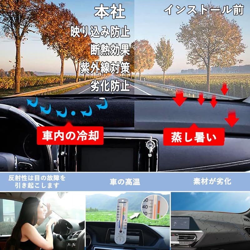 Compatible with Suzuki Custom This dedicated dashboard cover provides sun protection and polyester interior protection for your dashboard a