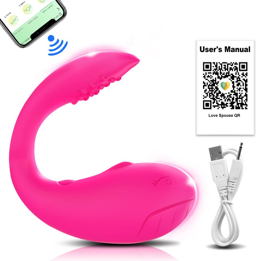 Drahtloser Bluetooth-G-Punkt-Dildo-Vibrator für Frauen, APP-Fernbedienung, tragen vibrierendes Ei, Klitoris, weibliches Höschen, Sexspielzeug für Erwachsene