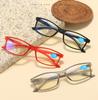 Retro Square Lesebrille Damen Herren Kunststoffbrille Computer Weitsicht Alterssichtigkeit Kleiner Rahmen Lesebrille +1.0 +1.5 +2.0