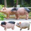 Dekorationen Hof Rasen Ferkel Figur Simulation Schwein Statue Rosa Ferkel Skulptur Tiermodell