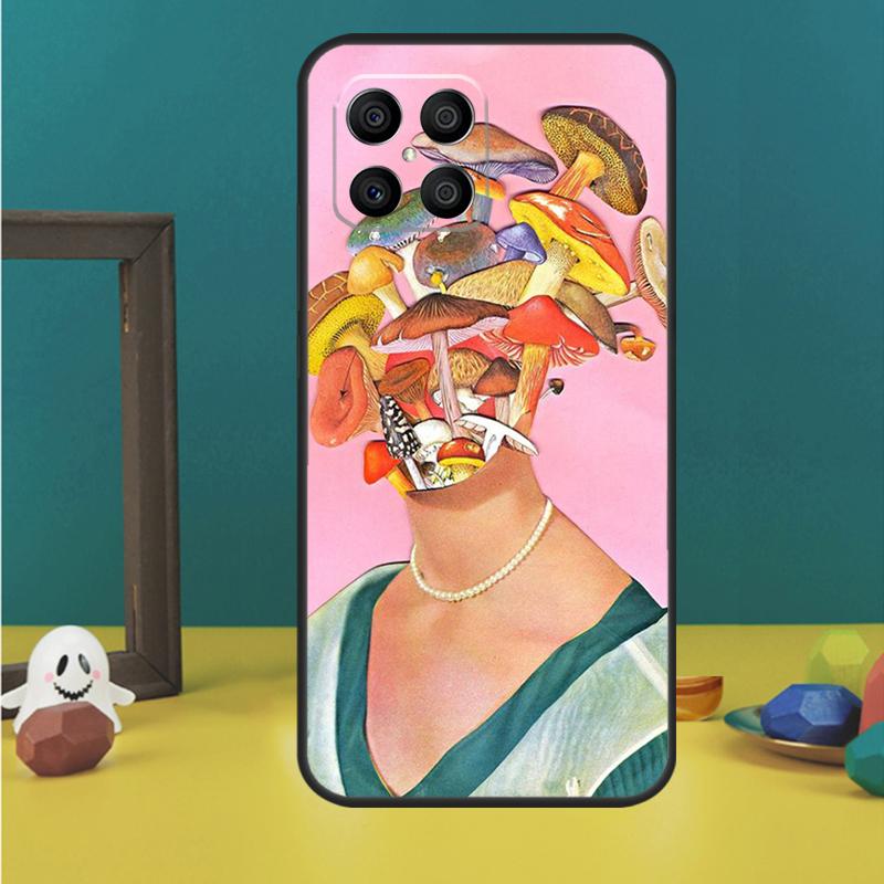 Indie Hippie Art Case For Honor X9c X8a X8b X9b X9a X8 X9 50 70 90 Lite Honor 200 Pro Magic 5 6 7 Lire Cover