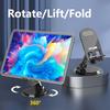 Universal Aluminum Alloy Phone Stand 360° Rotating Foldable Tablet Holder Desk Phone Portable Bracket For Iphone Ipad Xiaomi