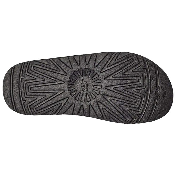 UGG Laton Slide Thick Sole Fashion Sandals Women Sandals Black 1110110-BLK