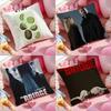 The Bridge Cushion Cover Anti-dustmite Pillowcase Invisible Zipper Silky Short Plush Sofa Cushion Cover
