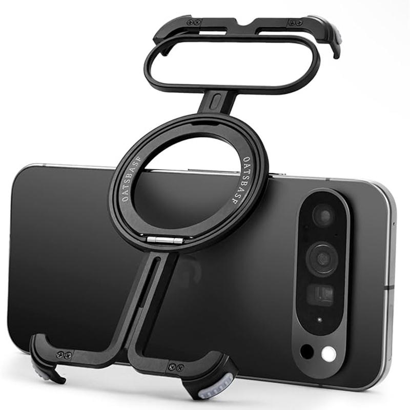 Luxury Metal Frame Magsafe Phone Case For Google Pixel 8 9 Pro XL 9pro Aluminum Alloy Frameless Magnetic Holder Shockproof Cover