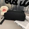 Commuter Pleated Hobo Bag Women's Large Capacity Waterproof Nylon Crossbody Bag Men's Shoulder Bag