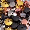 50Pcs 30Pcs 10Pcs 5Pcs Brooch Locking Pin Backs Metal Pin Back Locking Pin Keepers Locking Clasp DIY Brooch Badge Jewelry Making