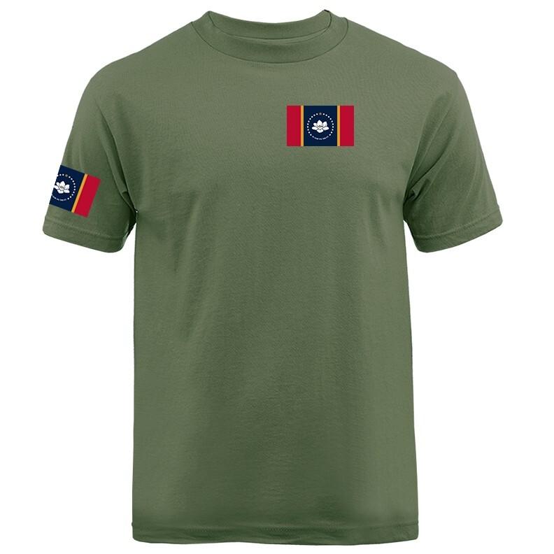 State of Mississippi Flag Crest MS Graphic T-shirt Unisex T-Shirt XXXXL