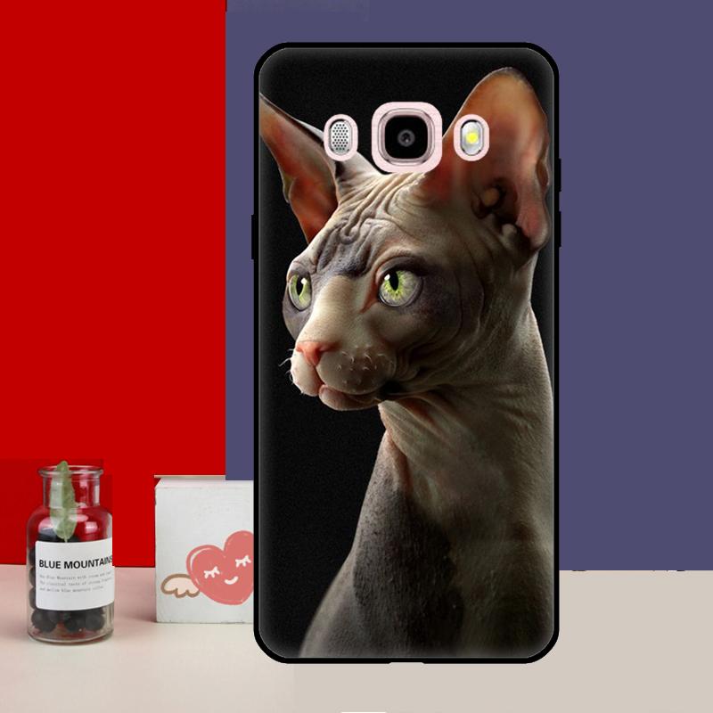 

Чехол с рисунком кота сфинкса для Samsung Galaxy J7 J5 J3 J1 A3 A5 2017 2016 J4 J6 Plus A6 A7 A8 A9 2018 задняя крышка J6 Plus - J6 Prime