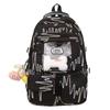 Junior High School Student Schoolbag Women's Colorful Embroidery Backpack Large Capacity Student Backpack