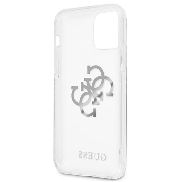 Guess Guhcp12Lks4Gsi Iphone 12 Pro Max 6,7 Transparent Hardcase 4G Silver Charms Collection